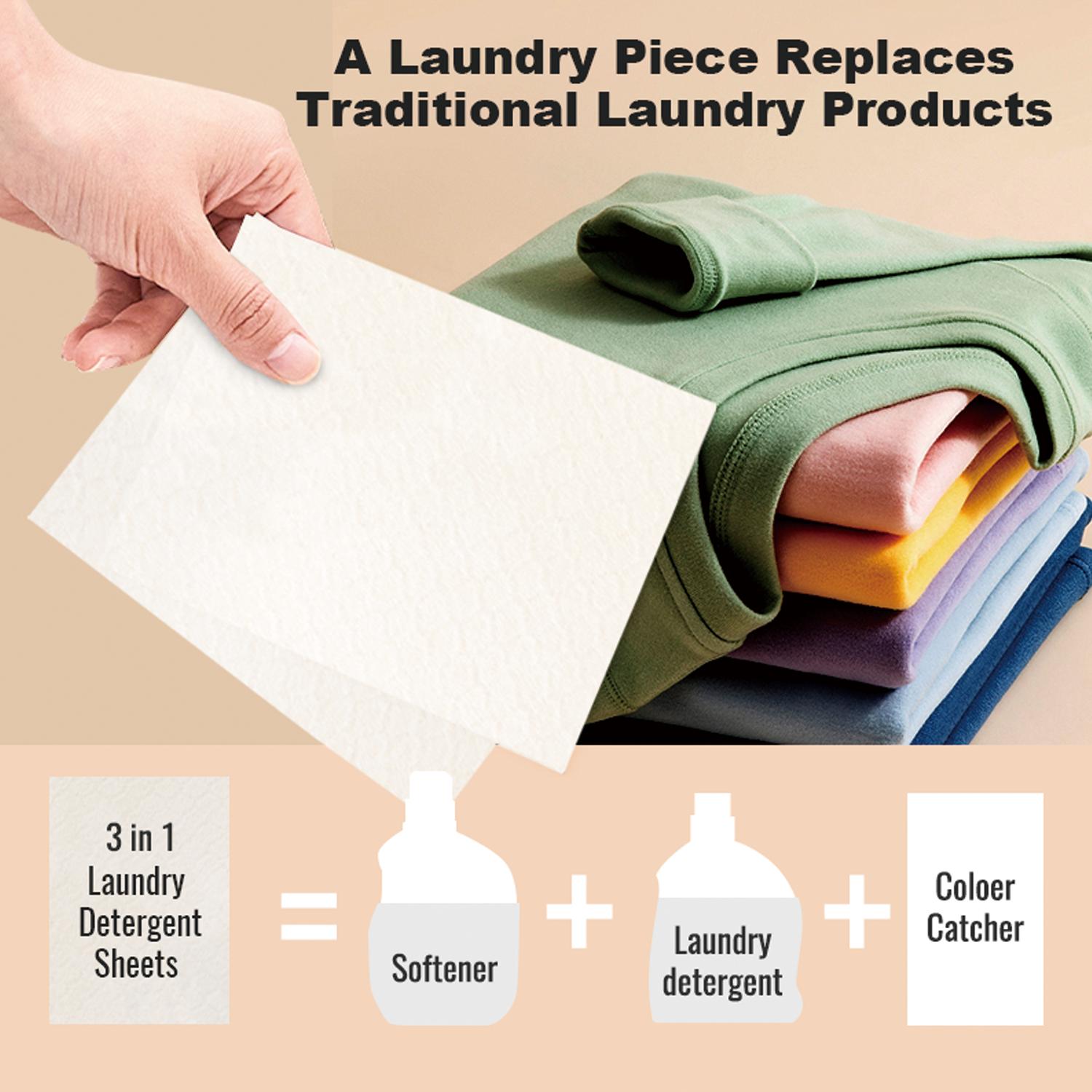 Flyfit 3 in 1 Laundry detergent sheets